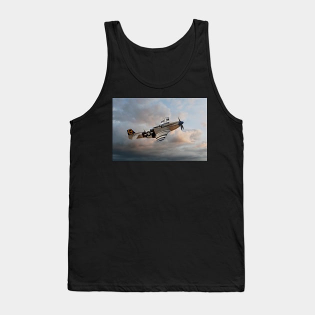 Jumpin' Jacques - P51 Mustang Tank Top by SteveHClark